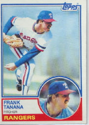 1983 Topps      272     Frank Tanana